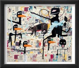 Tenor, 1985 Affiches par Jean-Michel Basquiat
