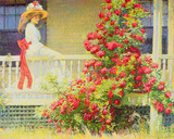 Crimson Rambler Giclée-Druck von Philip Leslie Hale