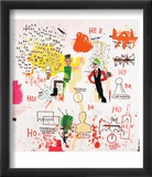 Riddle Me This, Batman, 1987 Posters par Jean-Michel Basquiat