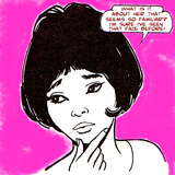 What Is It About Her Reproduction procédé giclée par Roy Newby
