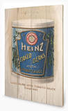 Heinz Vintage Beans Can Wood Sign
