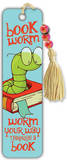 Bookworm Beaded Bookmark Bookmark