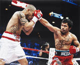 Manny Pacquiao Autographed vs Miguel Cotto Photograph with "Pacman" Inscription Photo