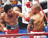 Manny Pacquiao Autographed vs Miguel Cotto Photograph with "Pacman" Inscription Photo