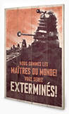 Doctor Who - Extermines   Wood Sign