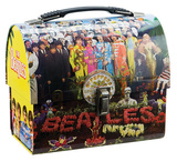 The Beatles Sgt Pepper's Dome Tin Lunchbox Lunch Box The Beatles Sgt Pepper's Dome Tin Lunchbox Lunch Box