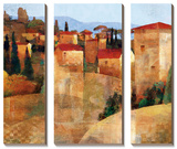 Flanc de coteau toscan Affiches par Keith Mallett