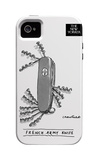 The New Yorker - French Army Knife - iPhone 4/4s Case iPhone 4/4S Case by Michael Crawford