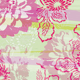 Flower Mix II Giclee Print by Lucy Meadows