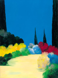 L'Allee Des Parcs Giclee Print by Bernard Payet