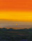 Orange Horizon Giclee Print by Paul Evans