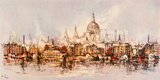 Thameside Giclee Print by Ben Maile