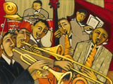 Cacophony in Jazz Giclee Print by Marsha Hammel