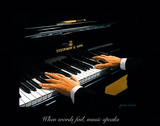The Pianist Giclee Print by Julia Drake