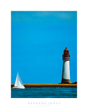To The Lighthouse Giclee Print by Barbara James