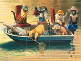 Gone Fishing Giclee Print by Bryan Moon