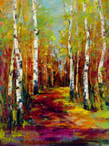 Aspen Trail Giclee Print by Georgie 