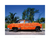 Varadero Taxi Giclee Print by Bent Rej