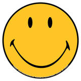 Smiley - Face-Vinyl Sticker Stickers