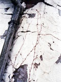 A Broken Wall and Drainpipe Photographic Print by Katrin Adam