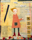 Words Giclee Print by Barbara Olsen