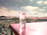Drink at the Beach Photographic Print by Mia Friedrich