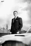 James Bond – Bond & DB5 - Skyfall Poster