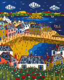Summer at Mousehole Giclee Print by Brian Pollard