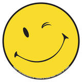Smiley - Wink-Vinyl Sticker Stickers