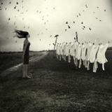 That Day She Contemplated Photographic Print by Marta Orlowska