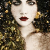 Elisabeth in the Garden of Nature Photographic Print by Elizabeth May and Alaya Gadeh