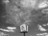 New Mexico Sky and Native American Sign Abstract Landscape, San Ysidro Photographic Print by Kevin Lange