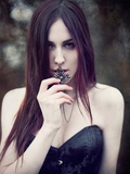 Corset and Cross Photographic Print by Josefine Jonsson