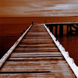 A Jetty over Water Photographic Print by Mark James Gaylard