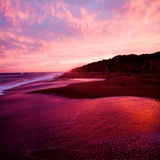 An Australian Sunset on a Beach Photographic Print by Mark James Gaylard