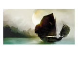 Junk Rig Giclee Print by Jeff Langevin
