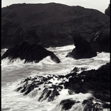 Rocks on a Rugged Shore Photographic Print by Leonora Saunders
