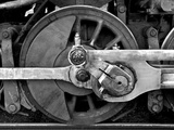 The Wheel of a Train Photographic Print by Rip Smith