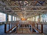 Hdr of Old Mill Interior Photographic Print by Rip Smith