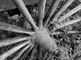 An Old Cart Wheel Photographic Print by Rip Smith