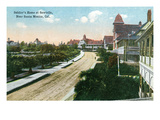 Los Angeles, California - View of Soldier's Home in Sawtelle Prints by Lantern Press 