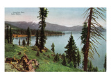 Lake Tahoe, California - Carnelian Bay Scene Poster par Lantern Press 