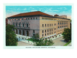 Chattanooga, Tennessee - Exterior View of the Soldiers' and Sailors' Memorial Auditorium Prints by Lantern Press 