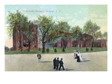 Rochester, New York - St. Bernard's Seminary Exterior View Póster por Lantern Press