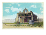 Cochiti Pueblo, New Mexico - View of the Old Church Print by Lantern Press 