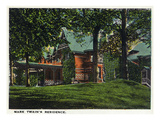 Hartford, Connecticut - Mark Twain's House Prints by Lantern Press 