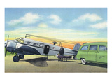 View of the Kepner Air Ambulance Boarding a Patient Prints by Lantern Press 