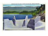 Tennessee - View of the Morning Glory Spillway at South Holston Dam Posters by Lantern Press 