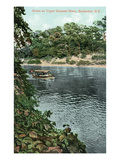 Rochester, New York - Upper Genesee River Scene Láminas por Lantern Press