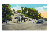 Minneapolis, Minnesota - View of Loring Cascade Prints by Lantern Press 
